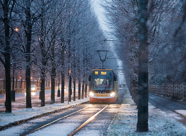 jízda tramvaje